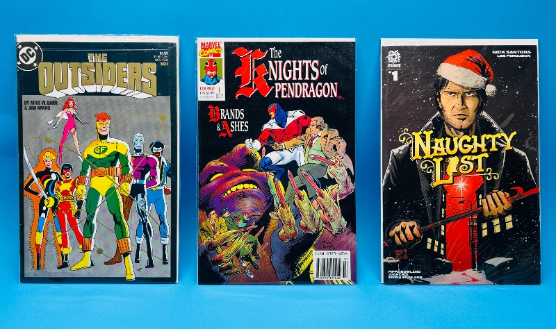 Photo 1 of 025571…3  comics all #1’s in plastic sleeves 