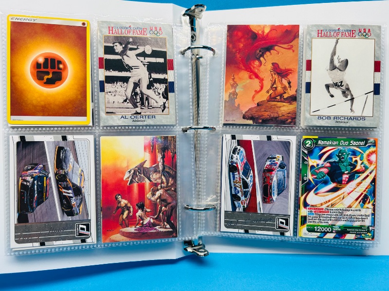 Photo 1 of 025573…final sale no return/refund-152 misc character/game cards in binder