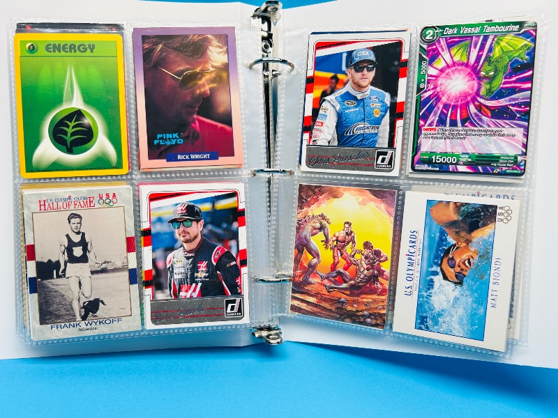 Photo 1 of 025573…final sale no return/refund-152 misc character/game cards in binder