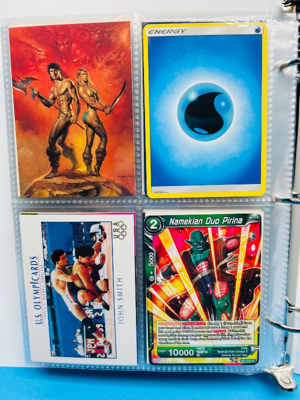 Photo 1 of 025573…final sale no return/refund-152 misc character/game cards in binder