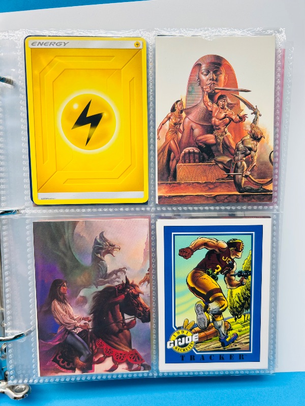 Photo 1 of 025573…final sale no return/refund-152 misc character/game cards in binder