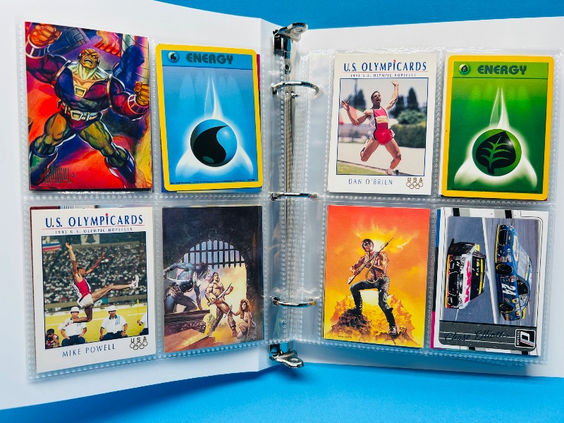 Photo 1 of 025573…final sale no return/refund-152 misc character/game cards in binder