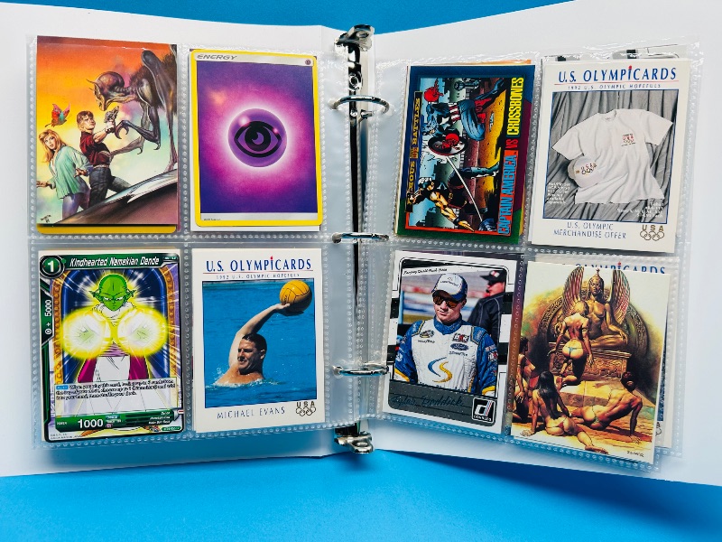 Photo 1 of 025573…final sale no return/refund-152 misc character/game cards in binder