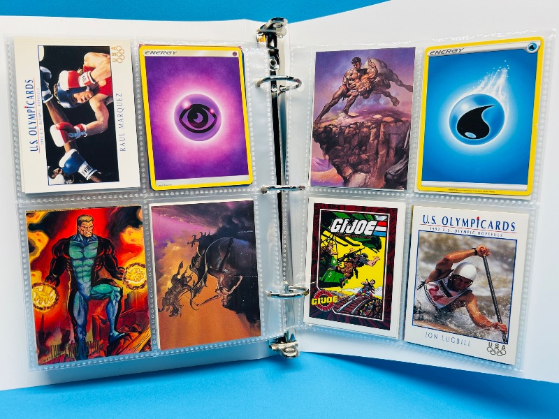 Photo 1 of 025573…final sale no return/refund-152 misc character/game cards in binder
