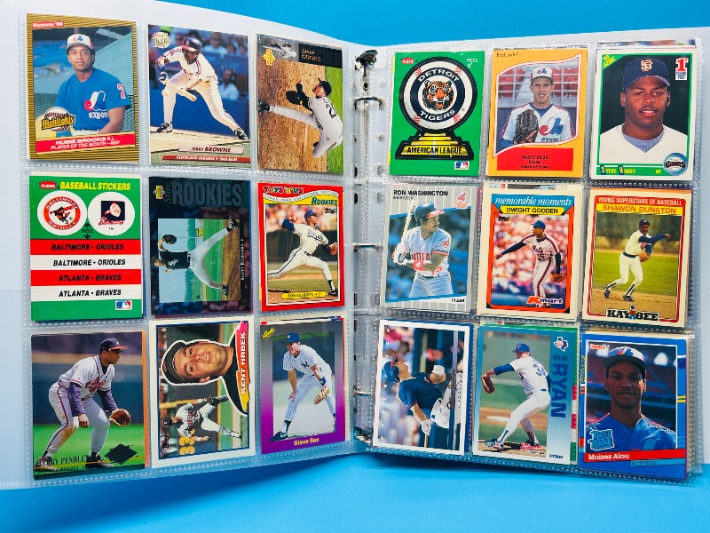 Photo 1 of 025577…final sale no returns/refund-342 mixed baseball cards in binder