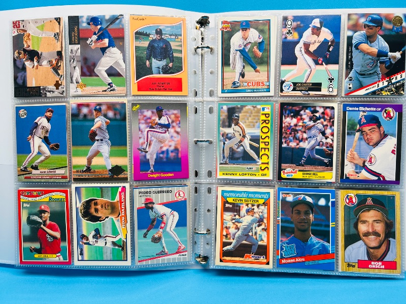 Photo 1 of 025577…final sale no returns/refund-342 mixed baseball cards in binder