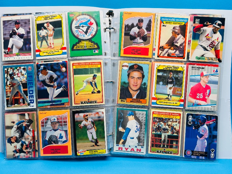 Photo 1 of 025577…final sale no returns/refund-342 mixed baseball cards in binder