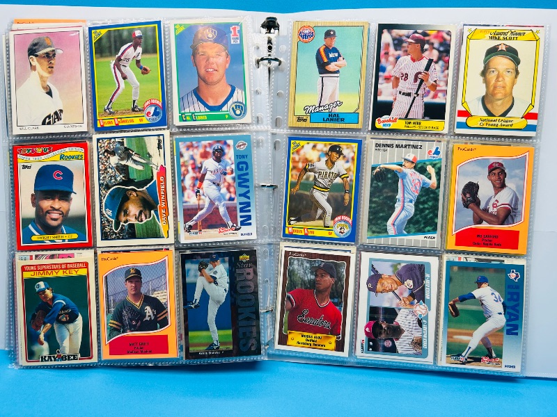 Photo 1 of 025577…final sale no returns/refund-342 mixed baseball cards in binder