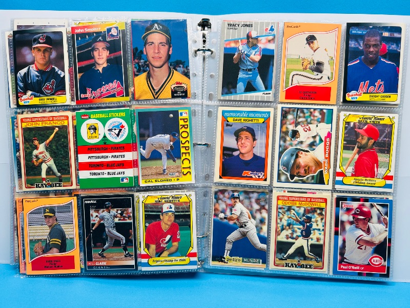 Photo 1 of 025577…final sale no returns/refund-342 mixed baseball cards in binder