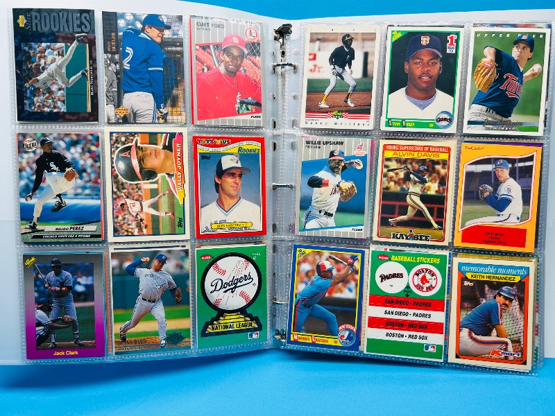 Photo 1 of 025577…final sale no returns/refund-342 mixed baseball cards in binder