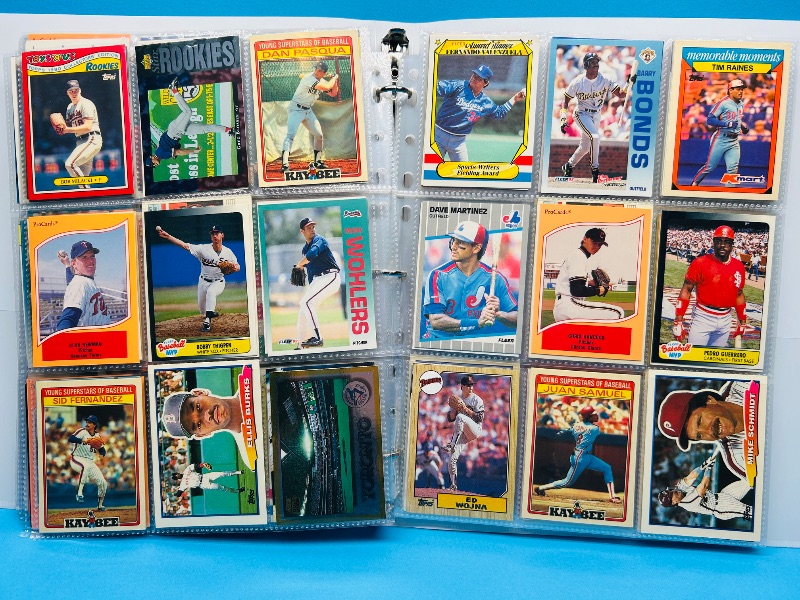 Photo 1 of 025577…final sale no returns/refund-342 mixed baseball cards in binder