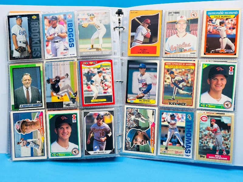 Photo 1 of 025577…final sale no returns/refund-342 mixed baseball cards in binder