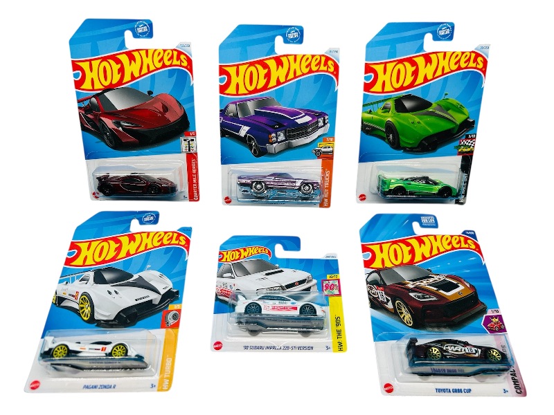 Photo 1 of 025604…6 hot wheels die cast cars