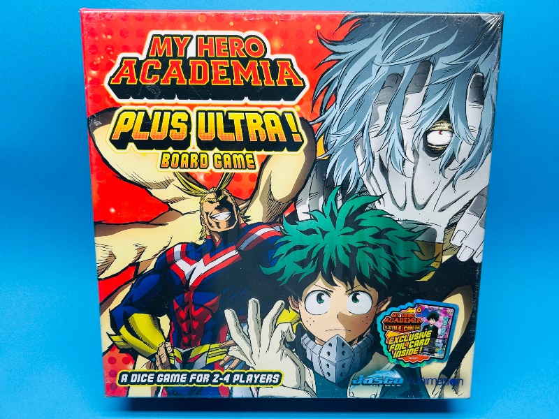 Photo 1 of 025605…SEALED My hero academia board game with exclusive foil cards