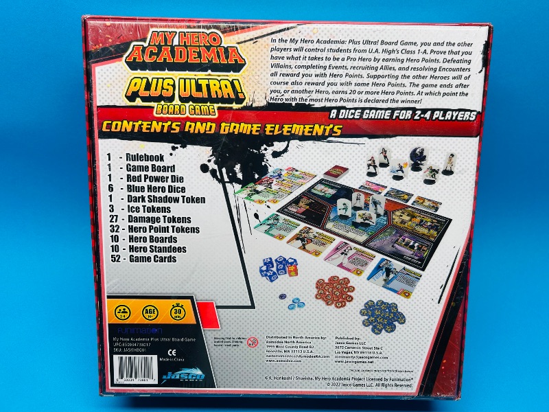 Photo 1 of 025605…SEALED My hero academia board game with exclusive foil cards