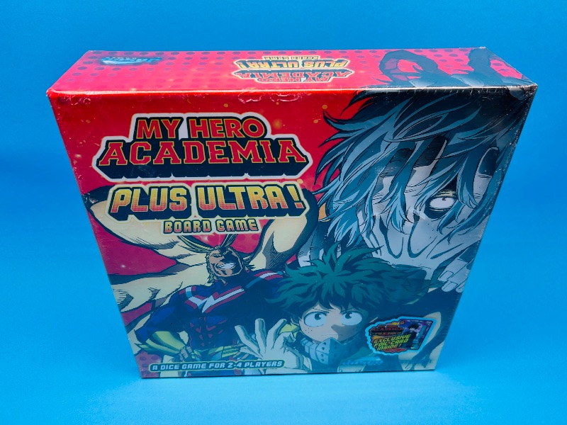 Photo 1 of 025606… SEALED My hero academia board game with exclusive foil cards