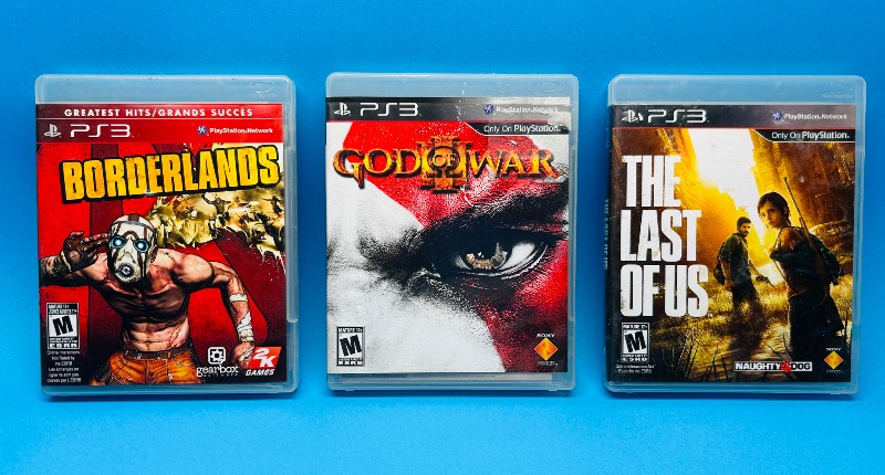Photo 1 of 025609… 3 PS3 game discs 