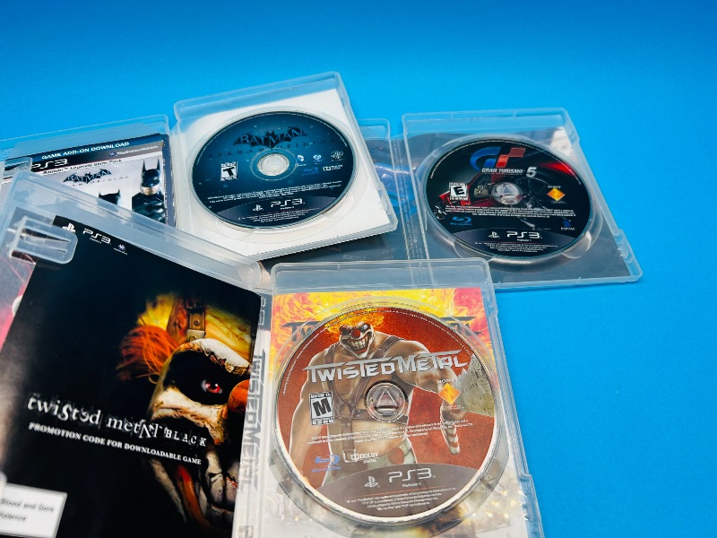 Photo 1 of 025610… 3 PS3 game discs 