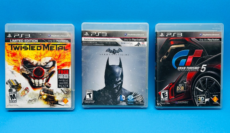 Photo 1 of 025610… 3 PS3 game discs 
