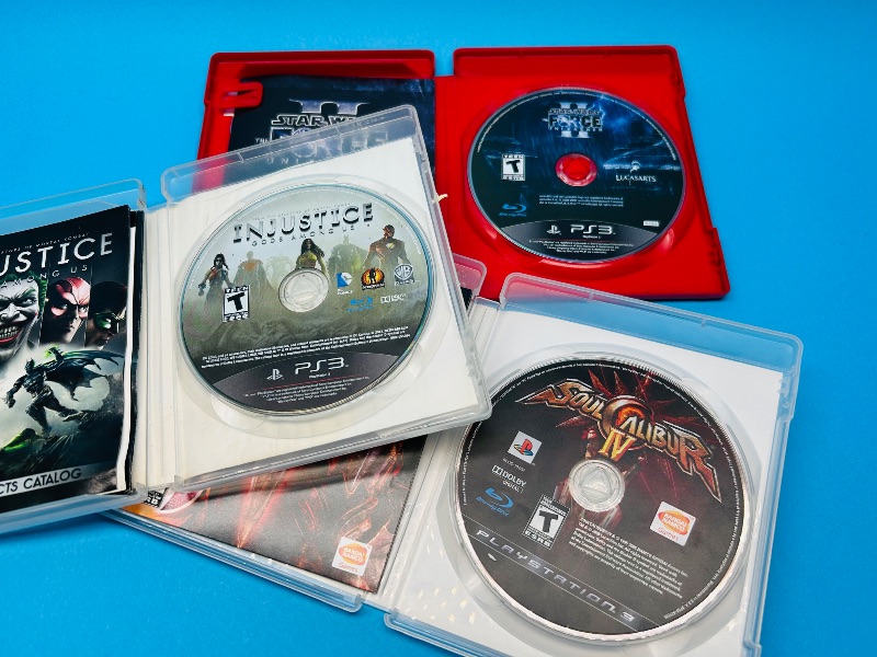 Photo 1 of 025612… 3 PS3 game discs 