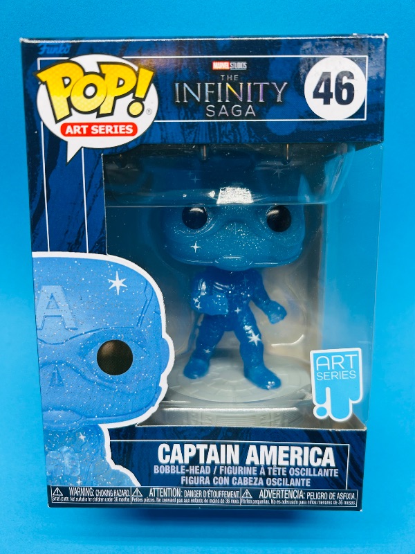 Photo 1 of 025617… Funko Pop Captain America vinyl bobble head