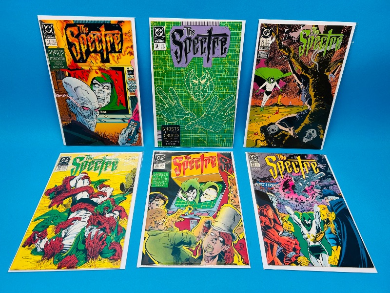 Photo 1 of 025634…6 Spectre comics in plastic sleeves 
