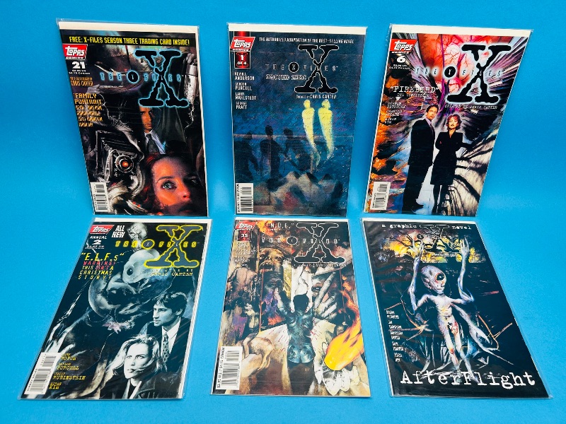 Photo 1 of 025637…6 the X Files  comics in plastic sleeves 