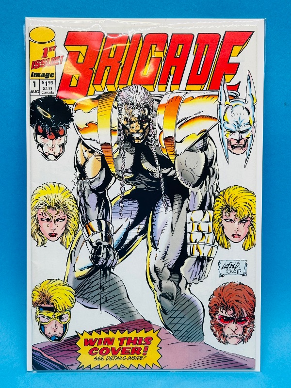 Photo 1 of 025643…Brigade #1 comic in plastic sleeve