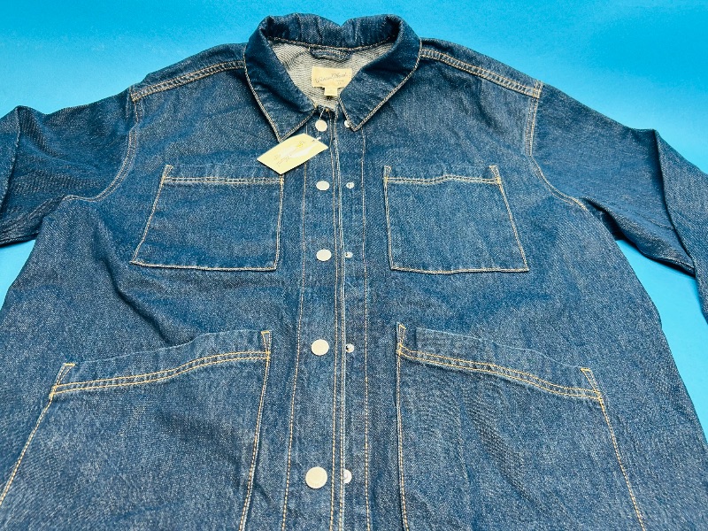 Photo 1 of 025648…ladies size M denim jacket - like new condition 