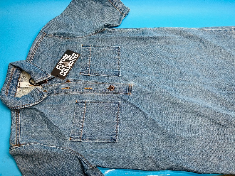 Photo 1 of 025660… ladies size S jean dress - like new condition