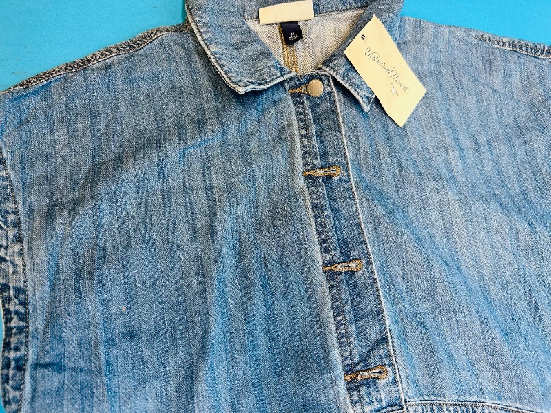Photo 1 of 025672… size M denim dress  - like new condition 