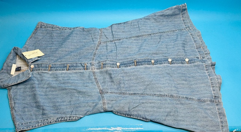 Photo 1 of 025672… size M denim dress  - like new condition 