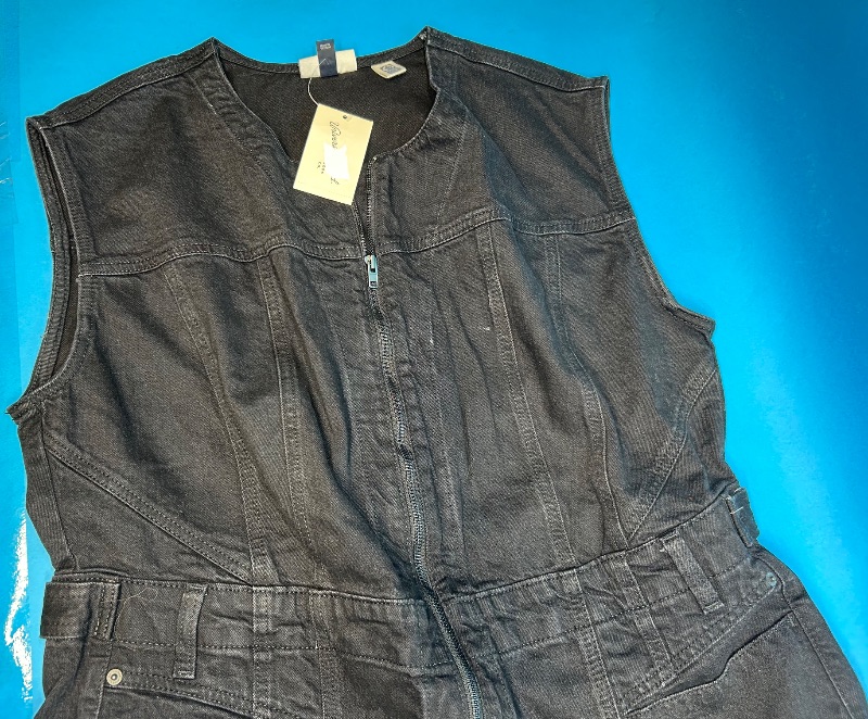 Photo 1 of 025686…size 17 jean pantsuit - like new condition 