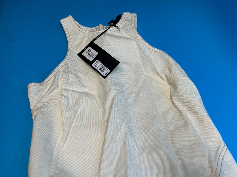 Photo 1 of 025691… size 9 denim racer back dress -like new condition