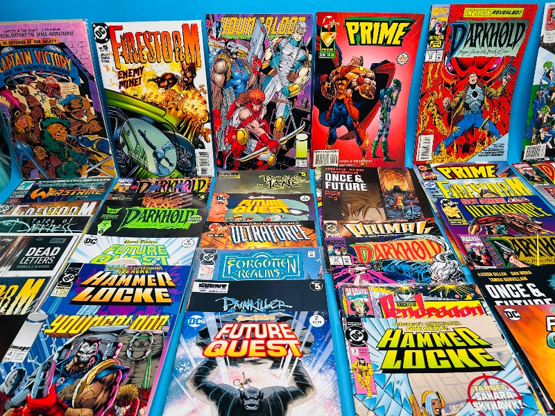 Photo 1 of 025699…final sale no return/refund- 40 misc unsleeved comics