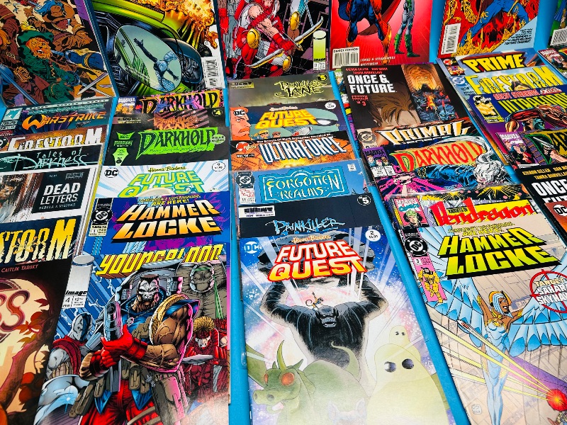 Photo 1 of 025699…final sale no return/refund- 40 misc unsleeved comics