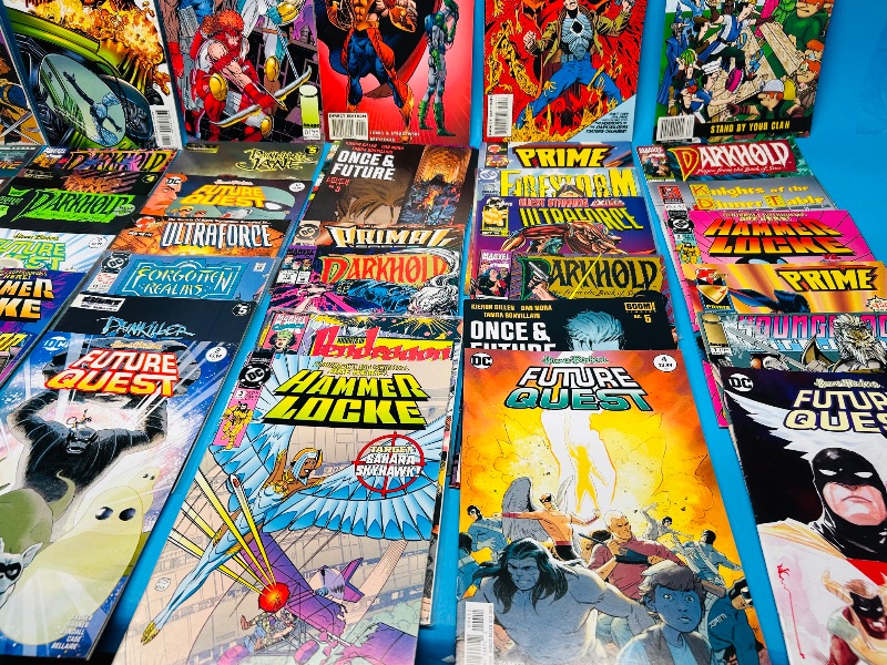 Photo 1 of 025699…final sale no return/refund- 40 misc unsleeved comics