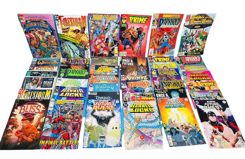 Photo 1 of 025699…final sale no return/refund- 40 misc unsleeved comics