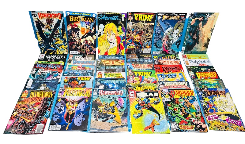 Photo 1 of 025701… final sale no return/refund- 40 misc unsleeved comics