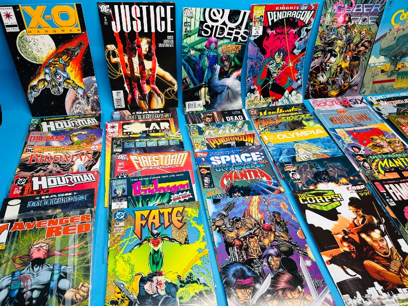 Photo 1 of 025703…  final sale no return/refund- 40 misc  unsleeved  comics 