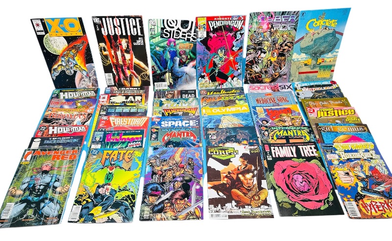 Photo 1 of 025703…  final sale no return/refund- 40 misc  unsleeved  comics 