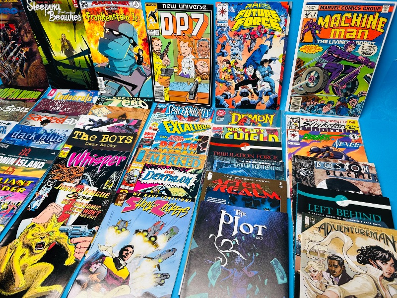 Photo 1 of 025704…  final sale no return/refund- 40 misc  unsleeved comics 