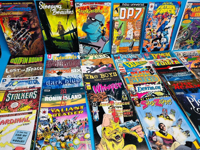 Photo 1 of 025704…  final sale no return/refund- 40 misc  unsleeved comics 