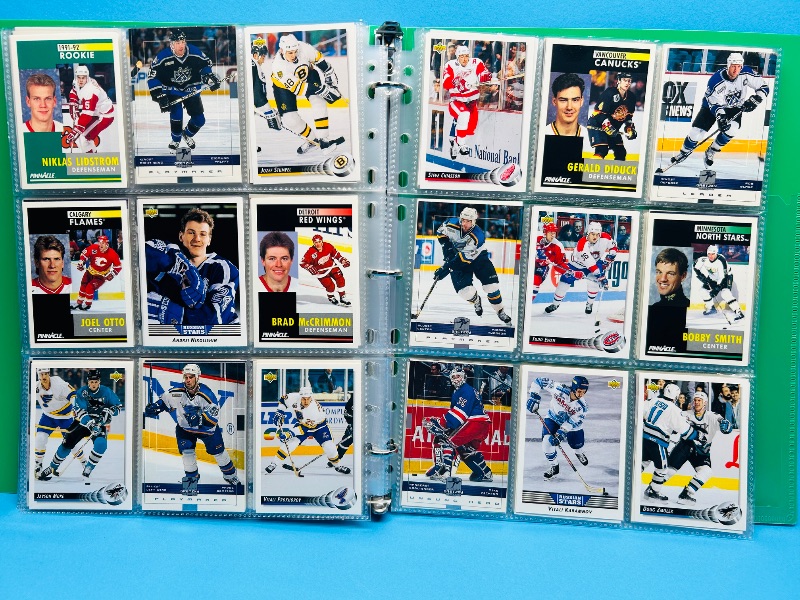 Photo 1 of 025719…  final sale no return/refund -270 mixed Hockey  cards in binder