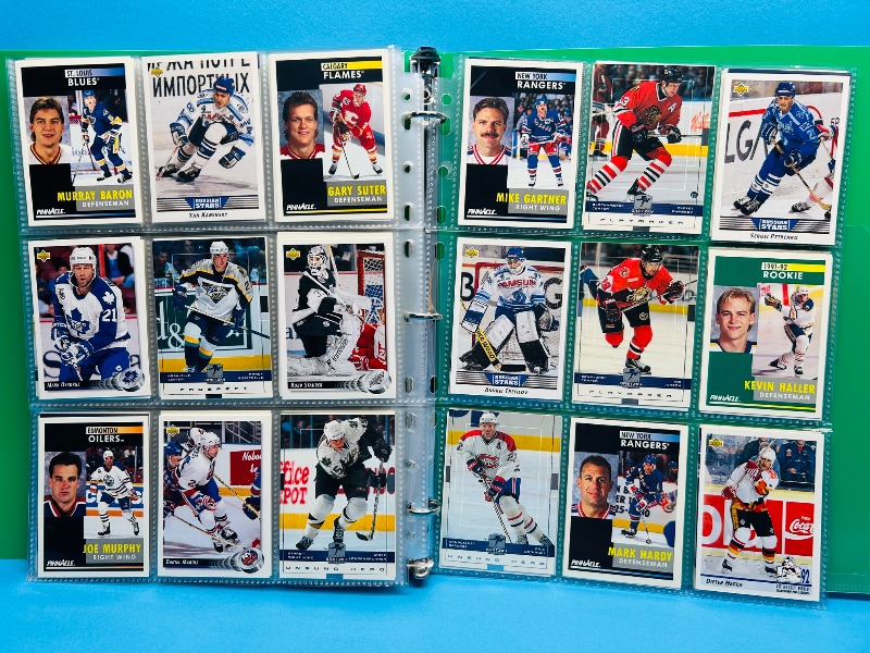 Photo 1 of 025719…  final sale no return/refund -270 mixed Hockey  cards in binder