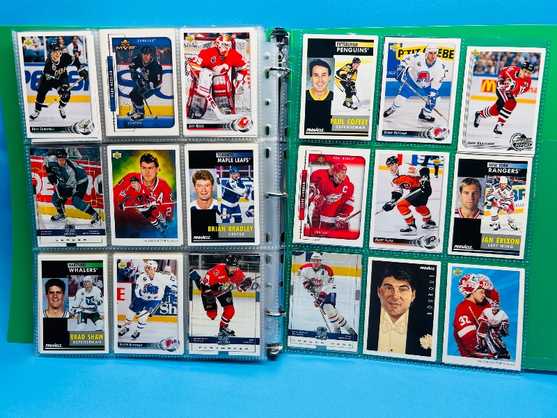 Photo 1 of 025720… final sale no return/refund -270 mixed hockey cards in binder