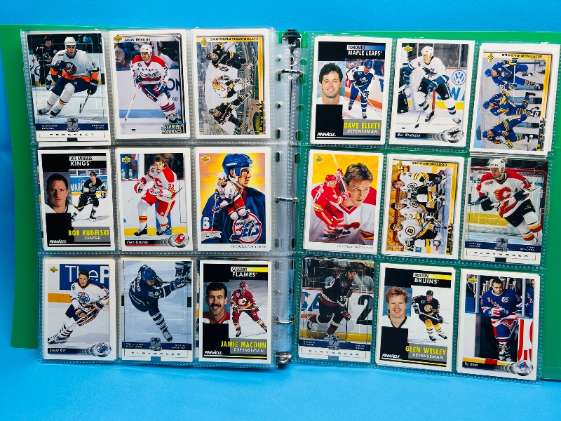Photo 1 of 025720… final sale no return/refund -270 mixed hockey cards in binder