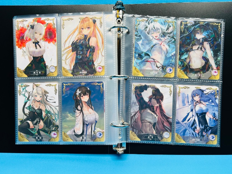 Photo 1 of 025732… final sale no return /refund-112 Anime cards in binder JAPAN