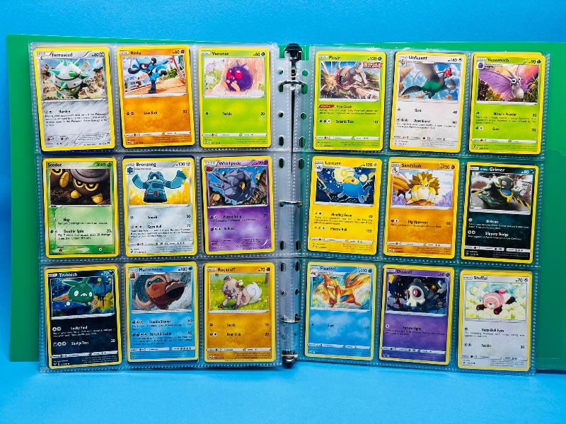 Photo 1 of 025733…final sale no return/refund- 270 mix d Pokémon cards in binder