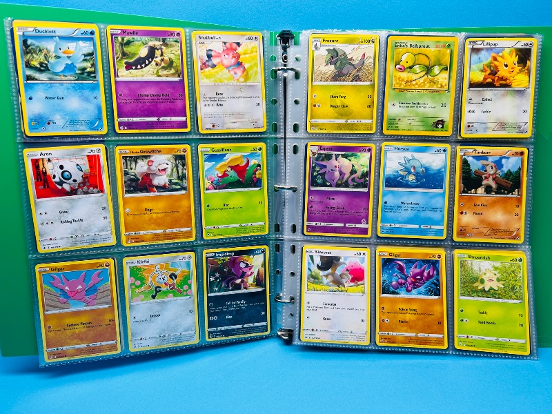 Photo 1 of 025733…final sale no return/refund- 270 mix d Pokémon cards in binder